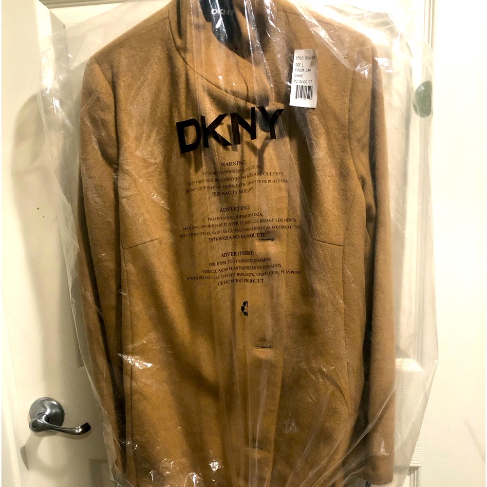 DKNY Camel Coat